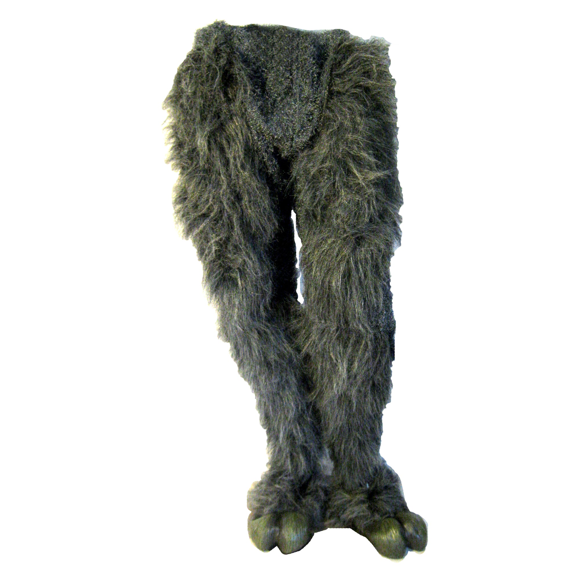 Hairy Beast Legs and Gray Hooves Costume Cosplay Combo